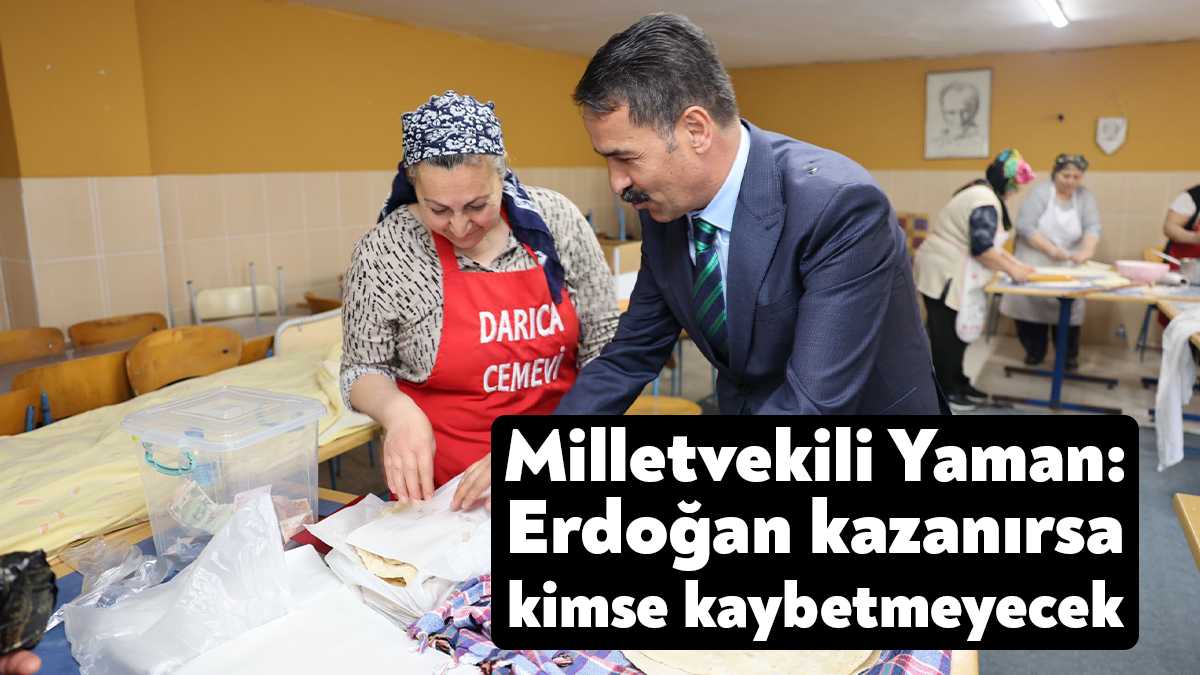 AK Parti Kocaeli Milletvekili Cemil Yaman Darıca’da vatandaşlarla buluştu. Milletvekili