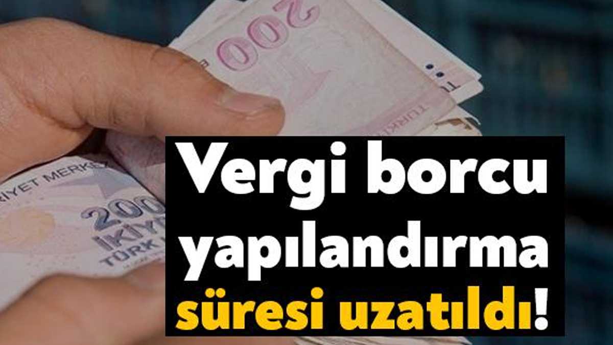 Resmi Gazete'de yayımlanan karara göre devlete olan borçların yapılandırılması için