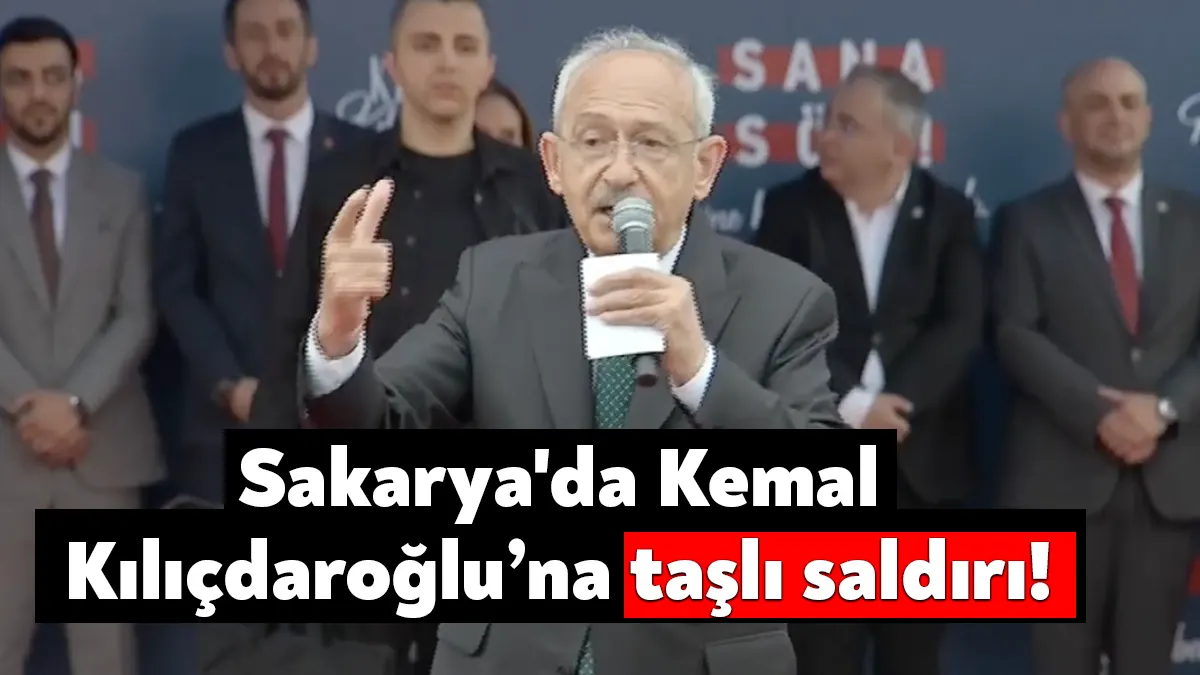 Millet İttifakı’nın Cumhurbaşkanı adayı ve CHP Genel Başkanı Kemal Kılıçdaroğlu’nun aracına