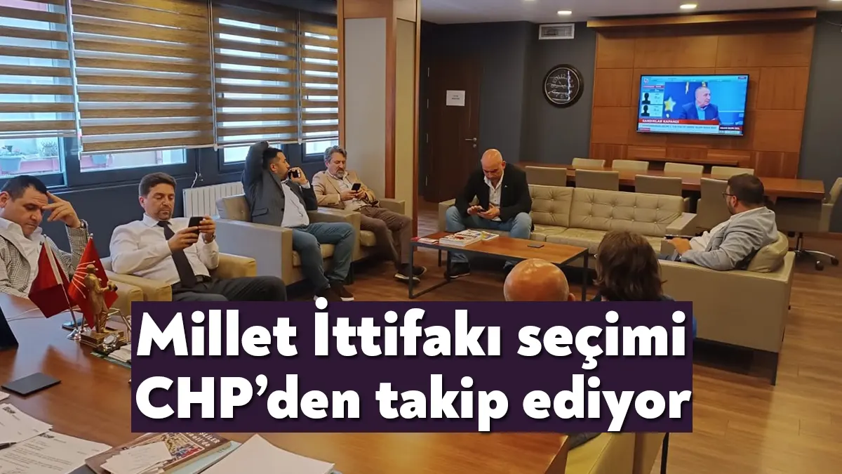Millet İttifakı kanadından CHP Kocaeli İl Başkanı Bülent Sarı ve
