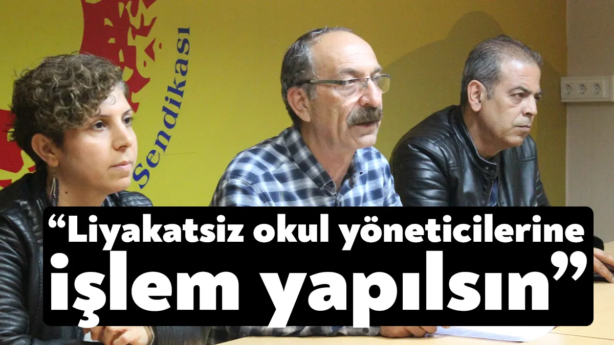 Eğitim Sen Kocaeli Şubesi tarafından ‘Okullarımız, liyakatsiz okul yöneticilerinin çiftliği