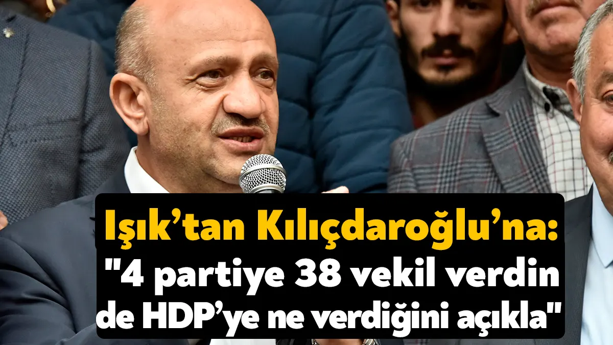 AK Parti Kocaeli Milletvekili Fikri Işık, CHP listelerinden DEVA, Gelecek