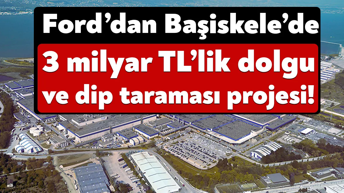 Başiskele’de faaliyet gösteren Ford Otomotiv Sanayi A.Ş. limanını genişletmek istiyor.