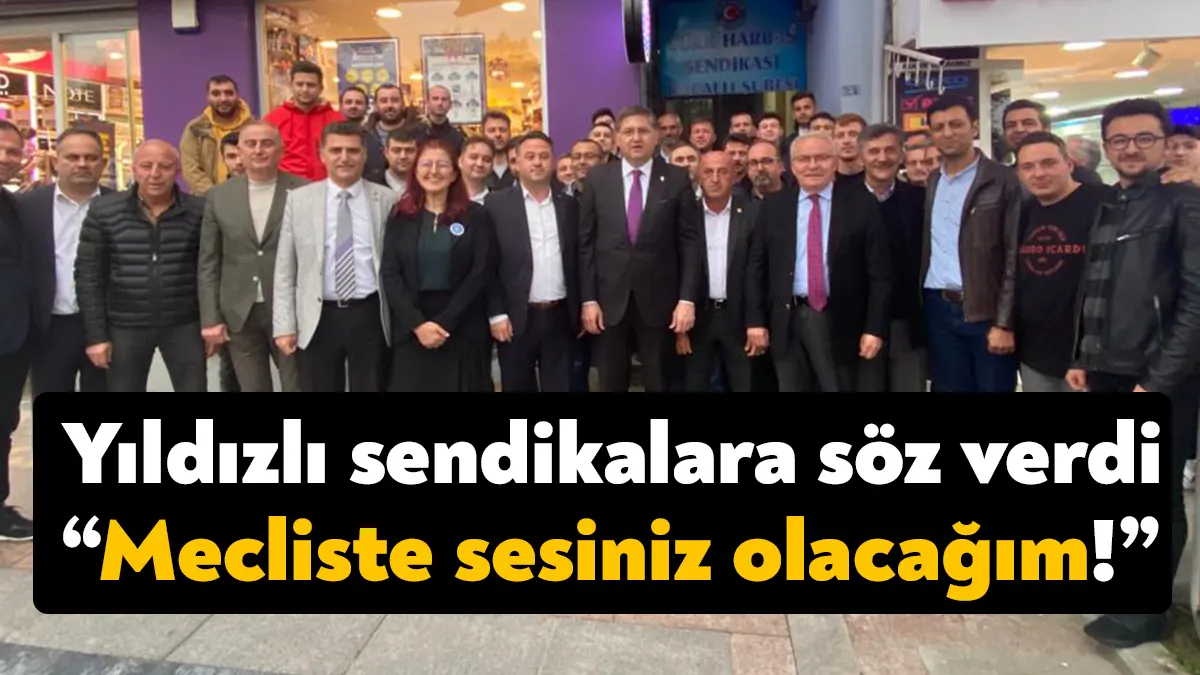 Gölcük ilçede faaliyet gösteren Harb-İş ve Sivil Memurlar Sendikası’nı ziyaret