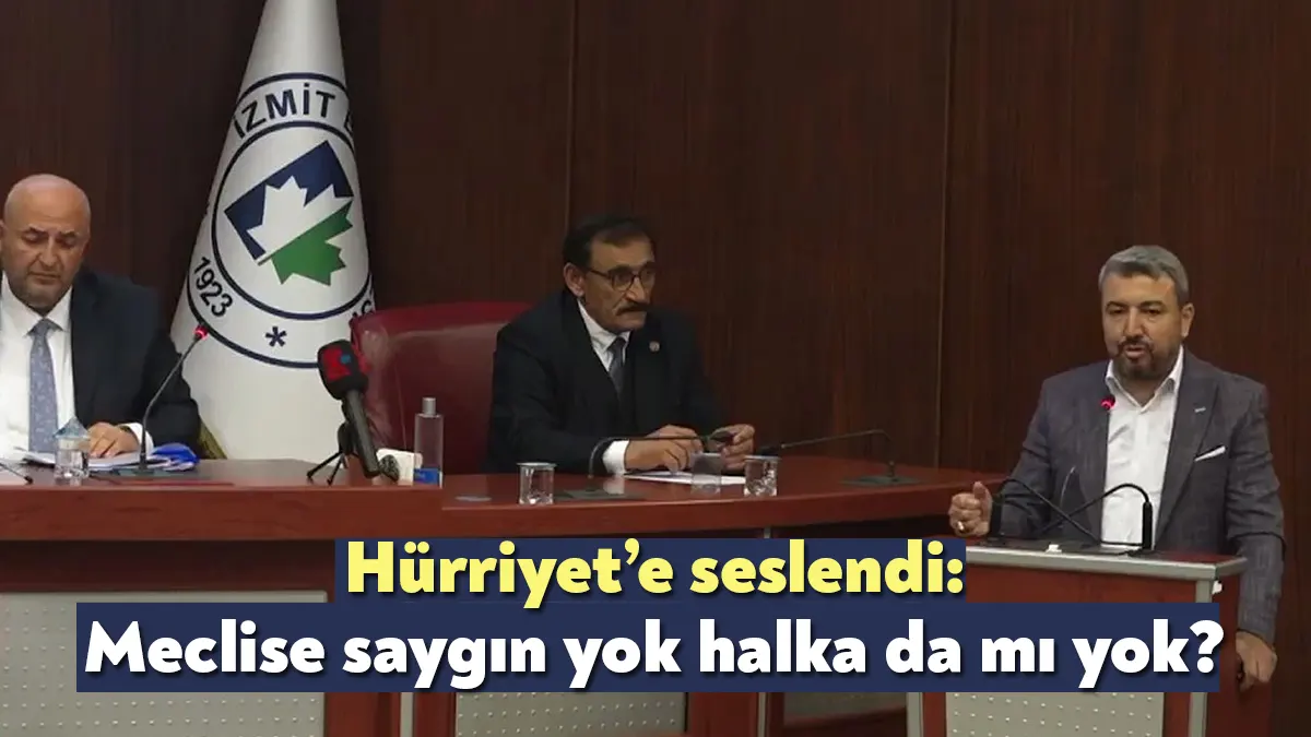 İzmit Belediyesi Mayıs ayı meclis toplantısı ikinci oturumu tek gündem
