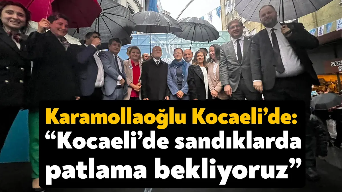 Saadet Partisi Genel Başkanı ve Cumhurbaşkanı Yardımcısı adayı Temel Karamollaoğlu