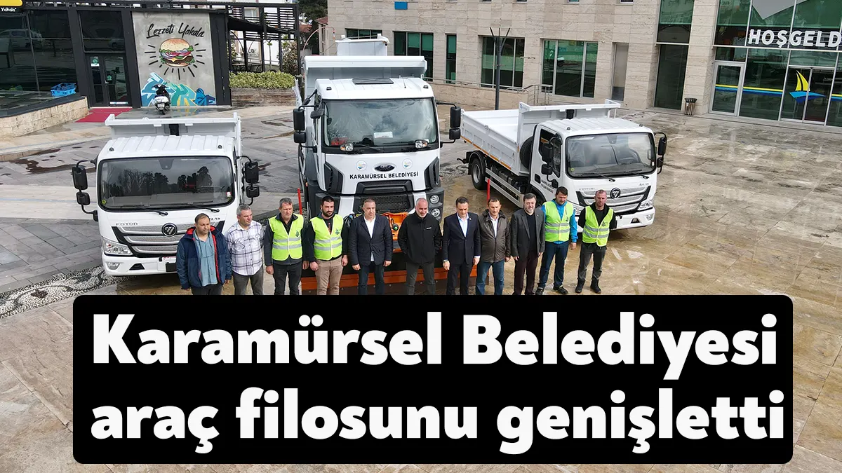 Karamürsel Belediye Başkanı İsmail Yıldırım gerçekleştirilen tanıtım ile Belediye Hizmet