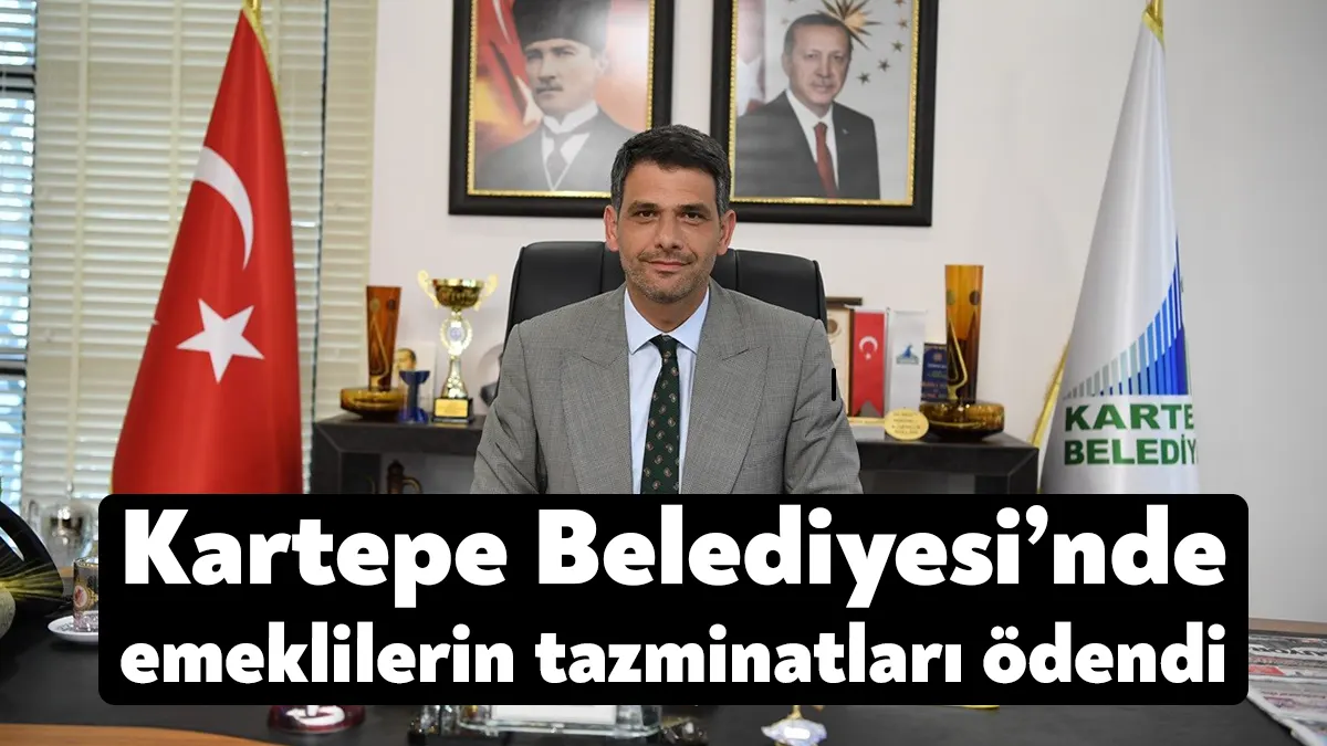 Kartepe Belediyesi EYT’nin yasalaşmasıyla birlikte emeklilik şartlarını sağlayan tüm personellerinin