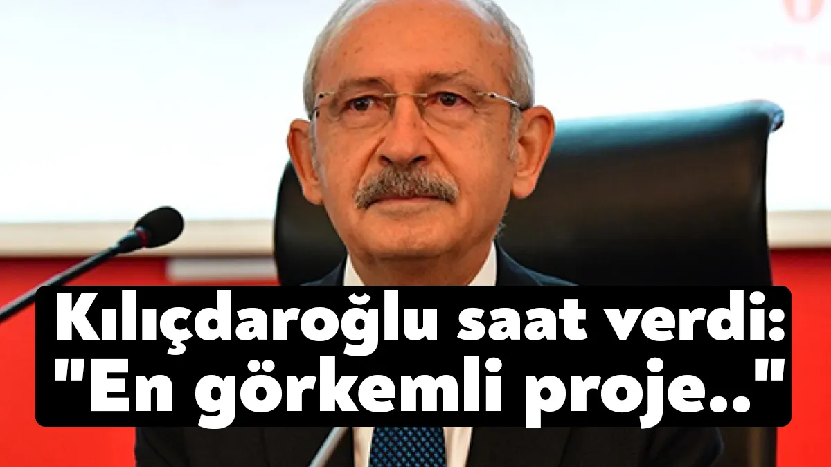 Millet İttifakı'nın Cumhurbaşkanı adayı ve CHP Genel Başkanı Kemal Kılıçdaroğlu,