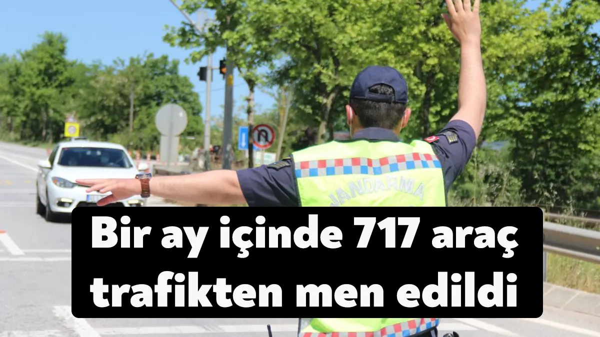 Kocaeli'de jandarma ekiplerinin 1-30 Nisan tarihleri arasında yürüttüğü denetimlerde 108