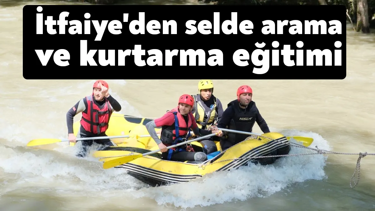 Kocaeli Büyükşehir Belediyesi İtfaiye Dairesi Başkanlığı bünyesinde görevli personele Melen