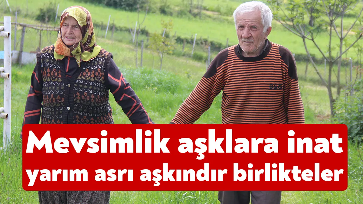 Kocaeli’de görücü usulüyle evlenen Durdu-Necmettin Esen çifti, 61 yıldır