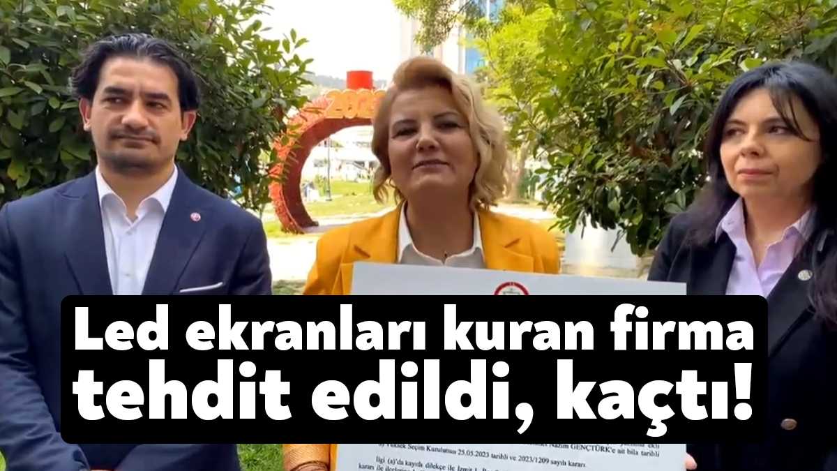 YSK'nın barkovizyon kurabilir kararına rağmen Kocaeli Emniyet Müdürlüğü kararı engelledi.