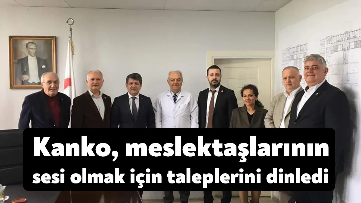CHP Kocaeli Milletvekili Prof. Dr. Muhip Kanko, Karamürsel’deki meslektaşlarını ziyaret