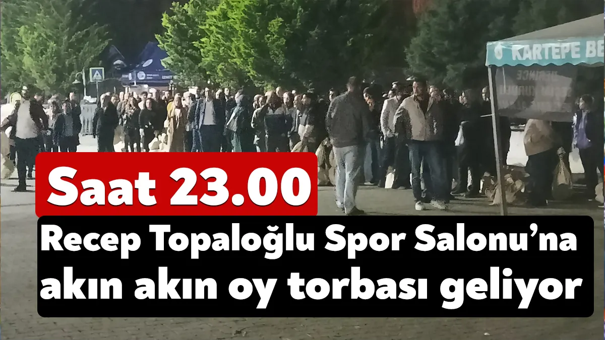 Cumhurbaşkanlığı ve Milletvekili Seçimleri için Kocaeli genelinde kullanılan oylar saatler