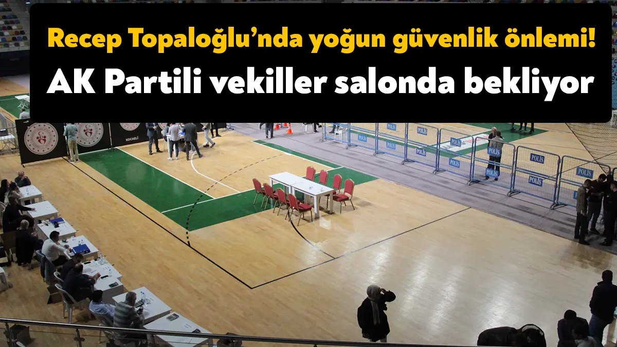 Şehit Recep Topaloğlu’nda ilçe seçim kurulu görevlileri yer alırken spor