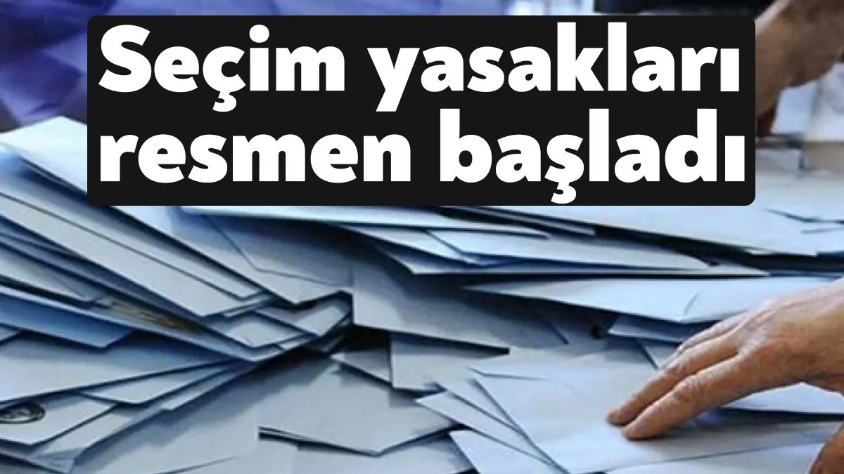 Türkiye, cumhurbaşkanını belirleyeceği seçim için yarın 08.00'den itibaren sandık başına