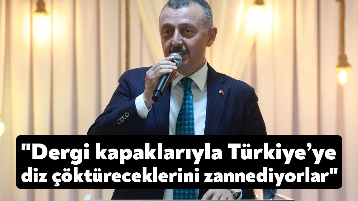 Kocaeli Büyükşehir Belediye Başkanı Tahir Büyükakın, "İngiliz The Economist dergisi