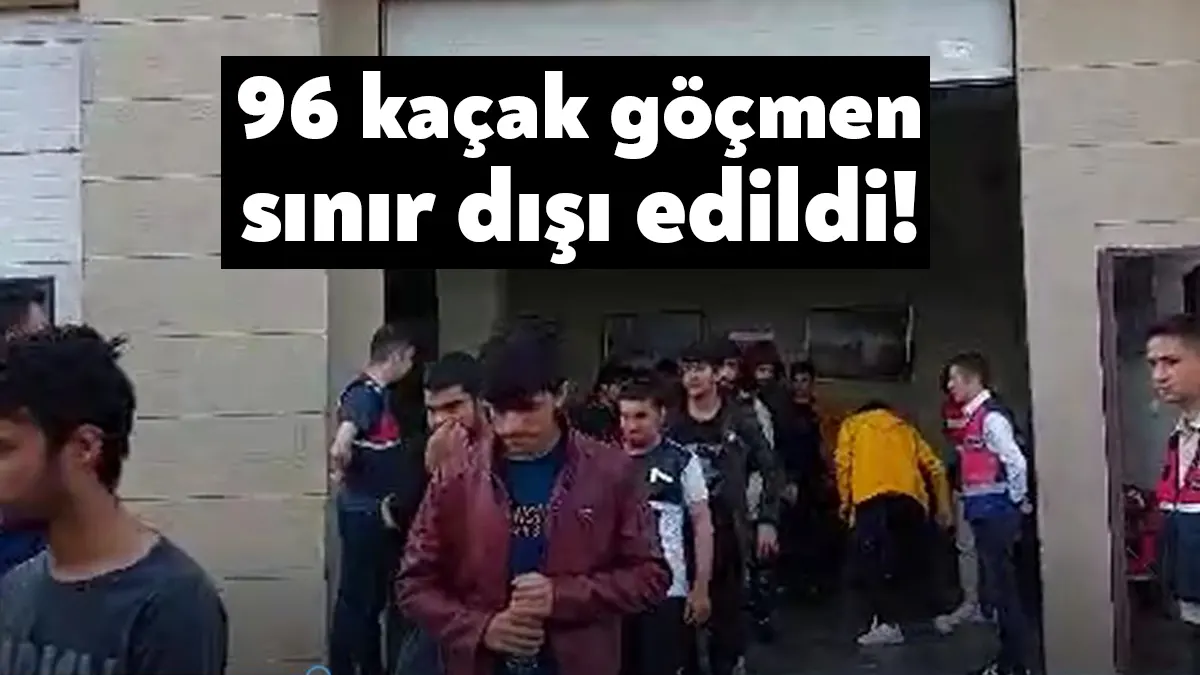 Kocaeli'de güvenlik güçleri tarafından yakalanarak Kocaeli İl Göç İdaresi