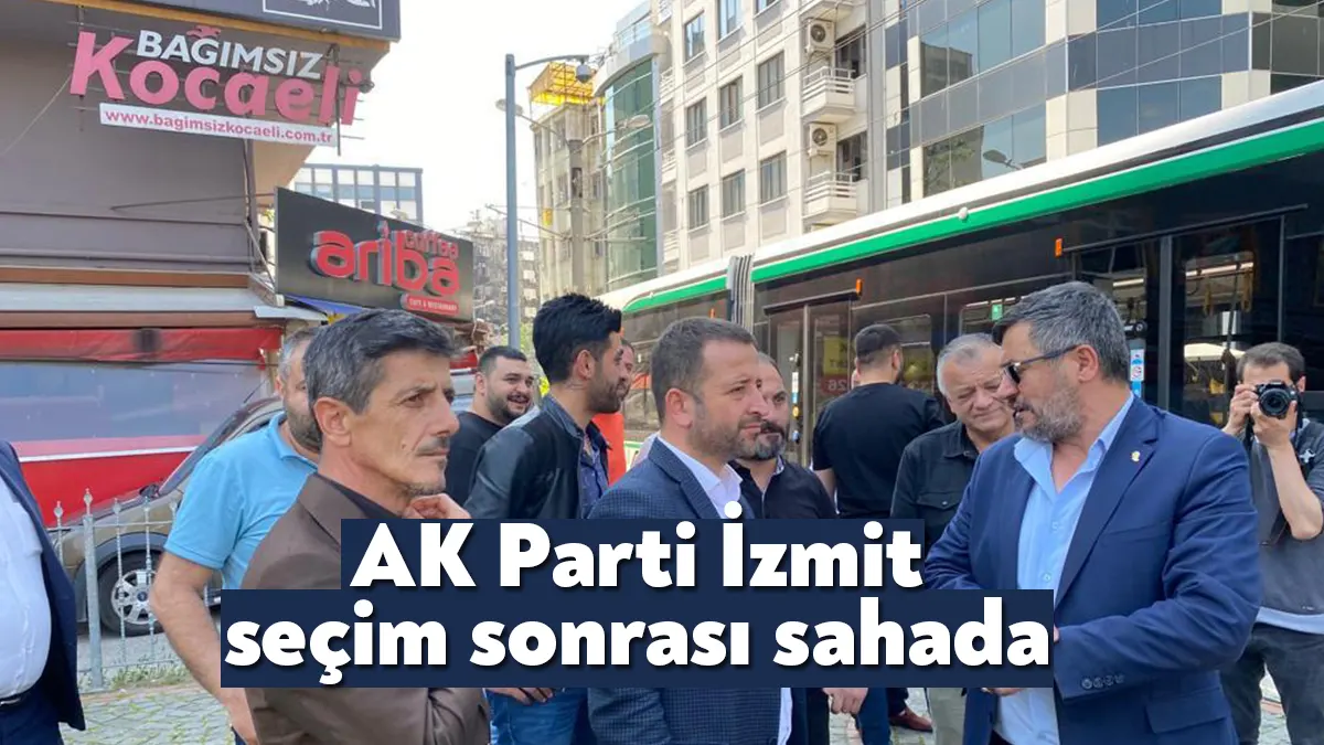 AK Parti İzmit İlçe Başkanı Muharrem Tutuş, 14 Mayıs ve
