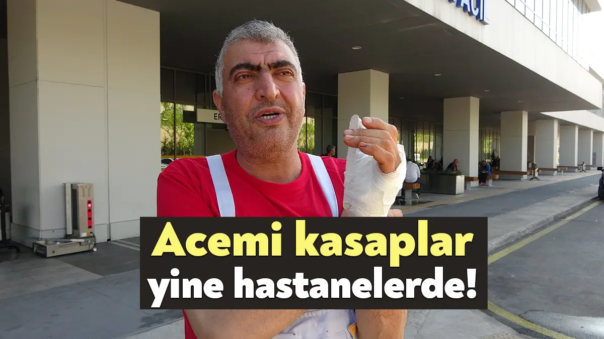 Kocaeli’de Kurban Bayramı'nın ilk gününde hastaneler acemi kasaplarla doldu. 40