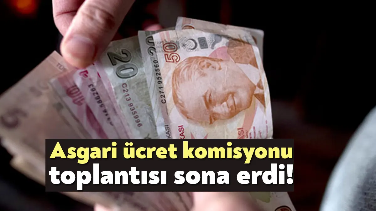Asgari Ücret Tespit Komisyonu'nun ikinci toplantısı sona erdi. Türk-İş temsilcisi