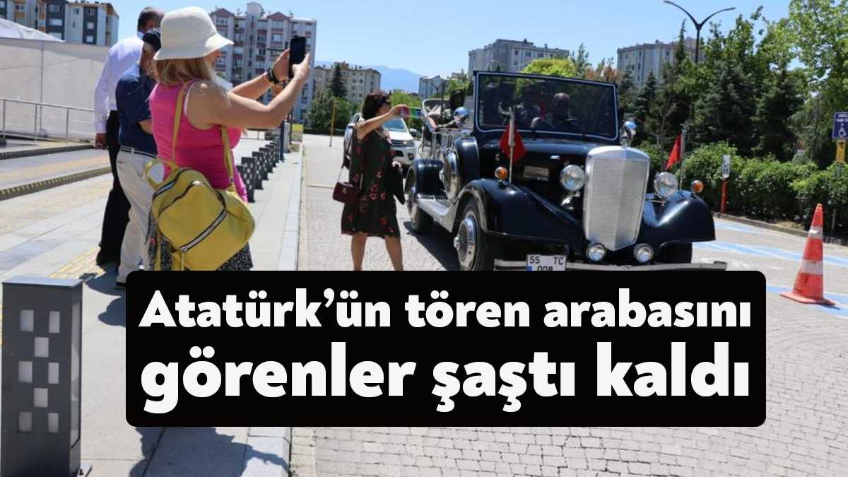 1935-1938 yılları arasında Atatürk’ün tören arabası olarak kullanılan, orijinali Anıtkabir