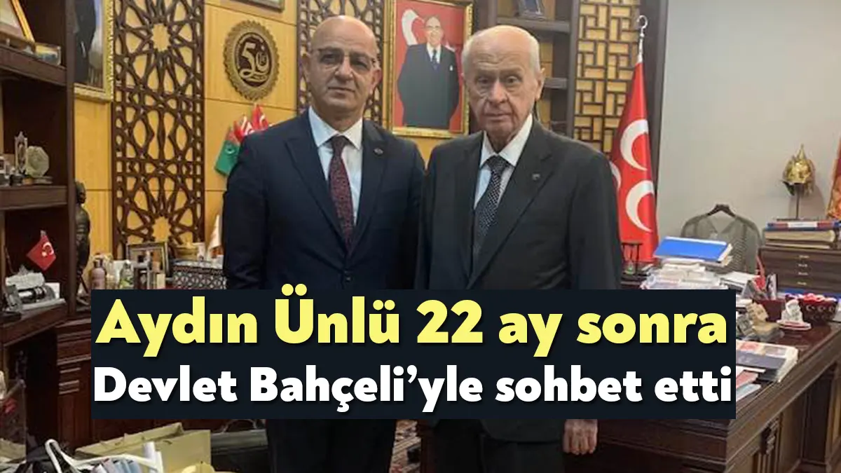 MHP Kocaeli İl eski Başkanı Aydın Ünlü, MHP Genel Başkanı