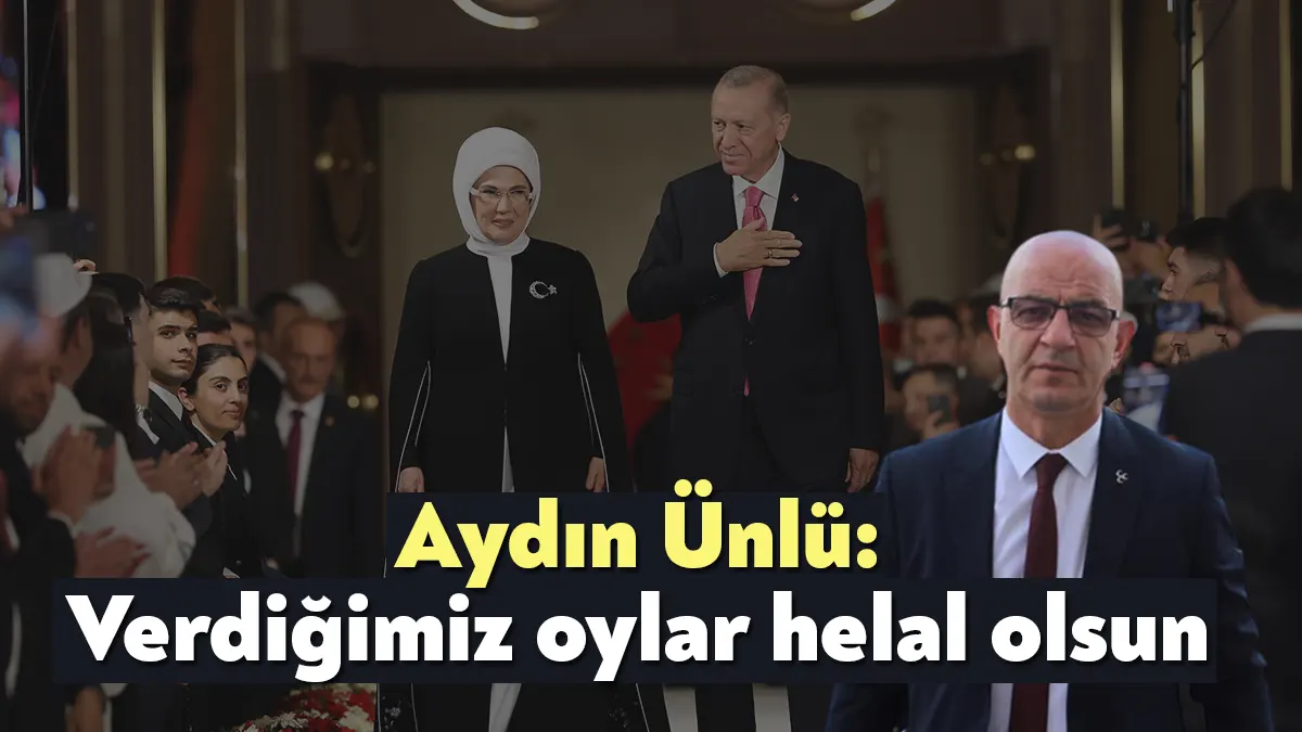 Cumhurbaşkanı Erdoğan, Külliye'de gerçekleştirilen ve yoğun katılımın olduğu göreve başlama