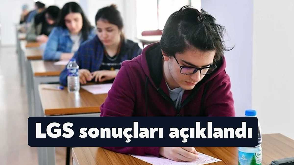 4 Haziran 2023 tarihinde LGS kapsamında gerçekleştirilen "Sınavla Öğrenci Alacak