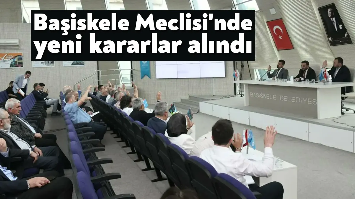 Başiskele Belediyesi Haziran Ayı Meclis Toplantısı gerçekleştirildi.