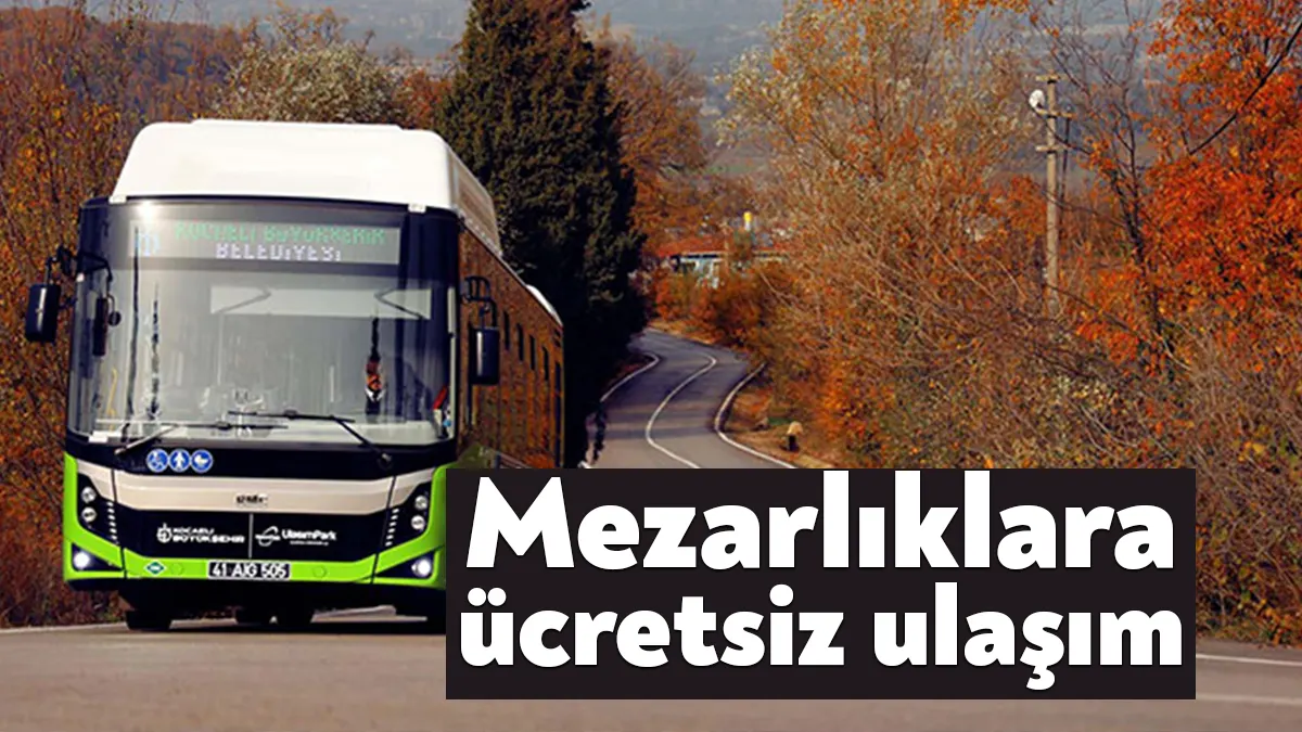 Büyükşehir, mezarlık ziyareti için vatandaşlara arife ve bayramın ilk iki