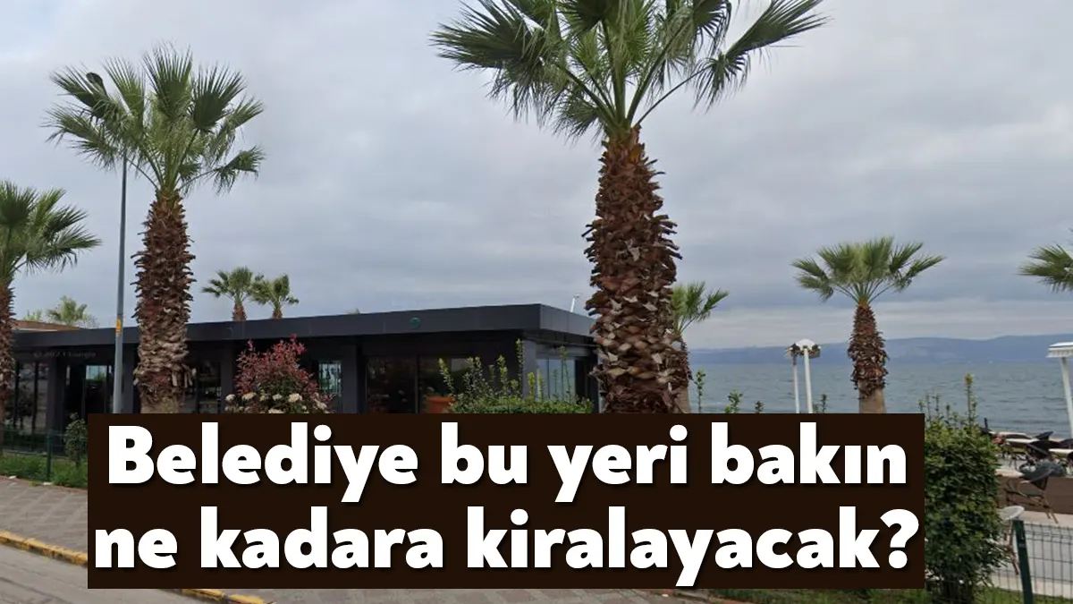 Kayacık Mahallesi,İnönü Caddesi, No:66 adresinde sahilde bulunan çay bahçesi de