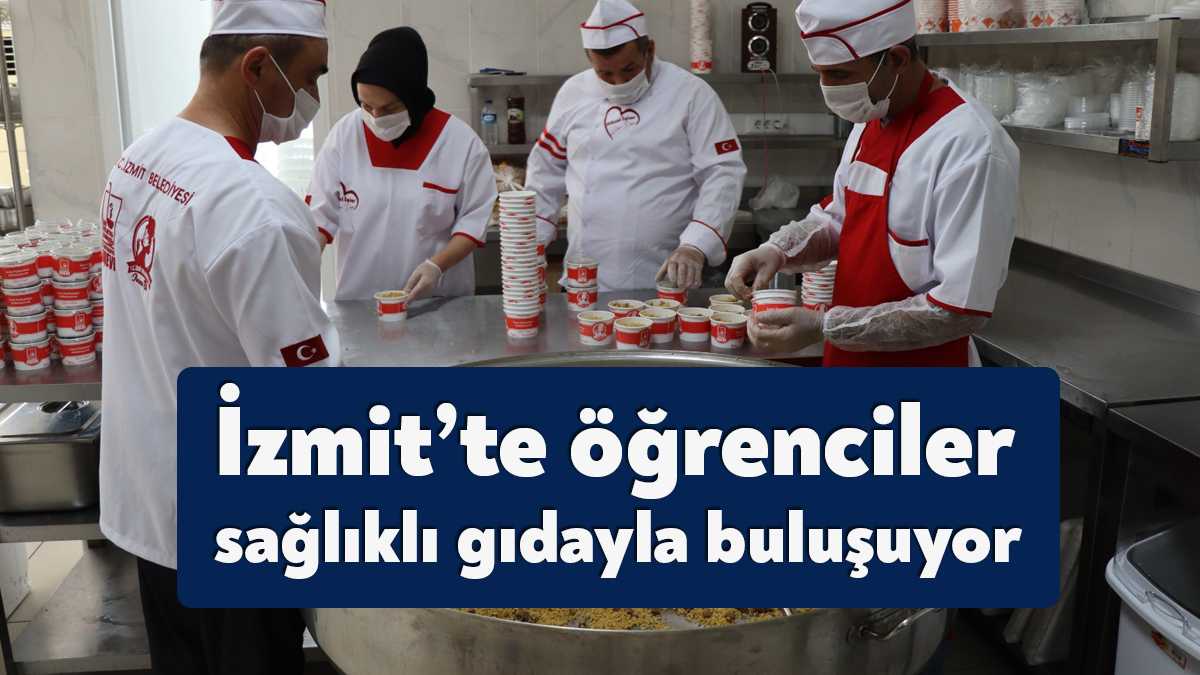İzmit Belediyesi, Sosyal Destek Hizmetleri Müdürlüğü bünyesinde hayata geçirilen Beslenme