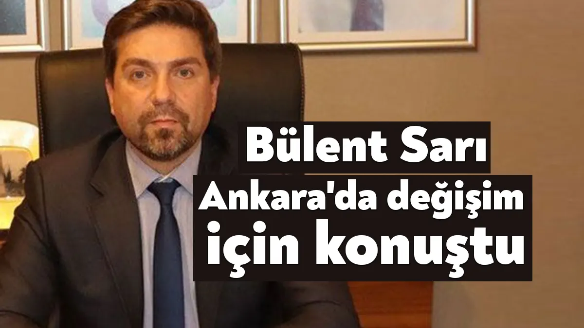 Ankara'da gazetecilerin sorularını cevaplayan CHP Kocaeli İl Başkanı Bülent Sarı,