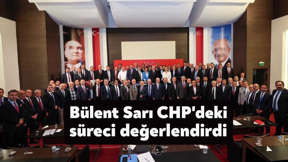 Cumhuriyet Halk Partisi (CHP) Kocaeli İl Başkanı Bülent Sarı, CHP