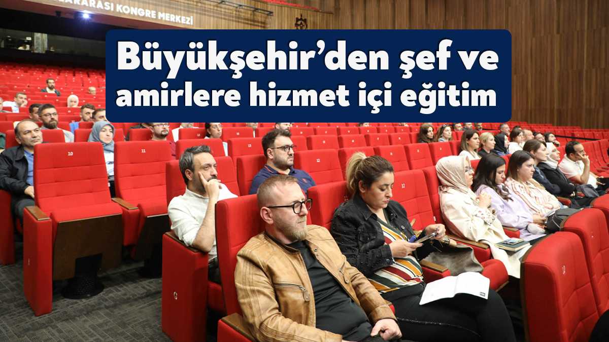 Kocaeli Büyükşehir Belediyesi, bünyesinde şef ve amir olarak görev yapan