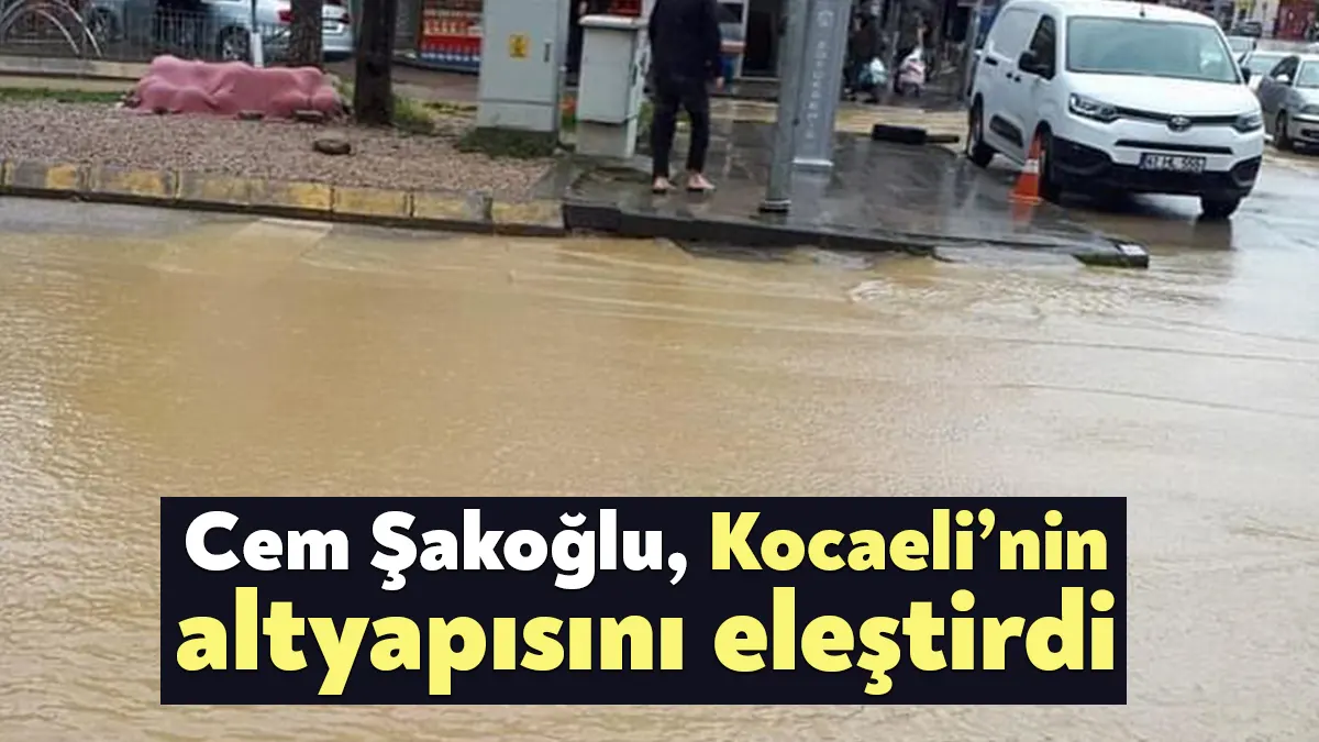 İzmit Belediyesi Basın Danışmanı Cem Şakoğlu, Kocaeli Büyükşehir Belediyesinin yetki