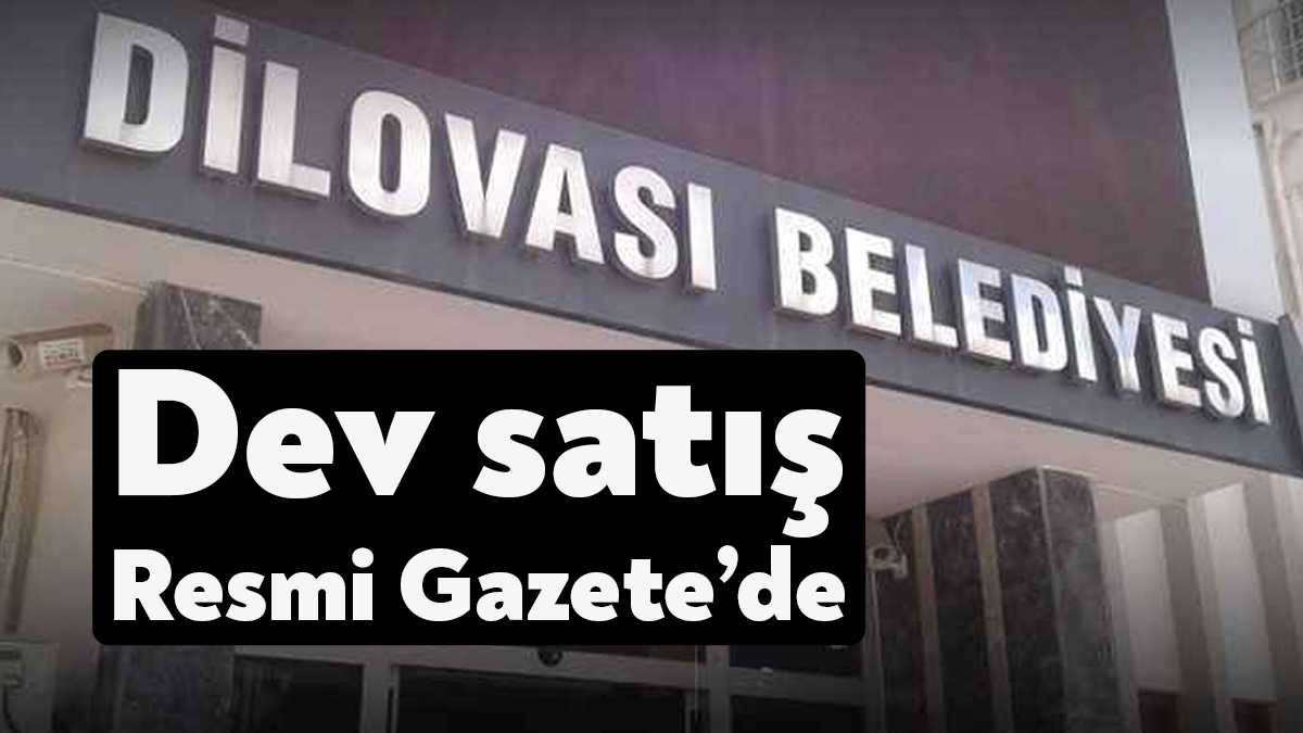 Ak Partili Dilovası Belediyesi yaşadığı maddi sıkıntıları aşabilmek adına dev