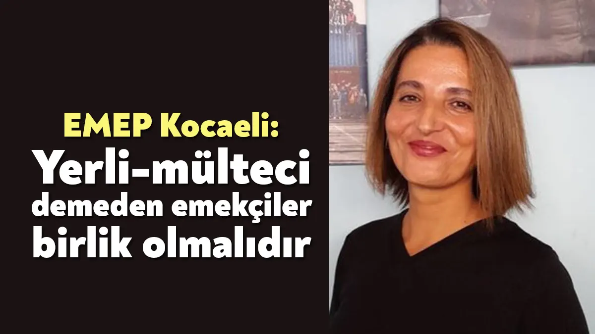 Emek Partisi (EMEP) 20 Haziran Dünya Mülteciler Günü dolayısıyla yaptığı