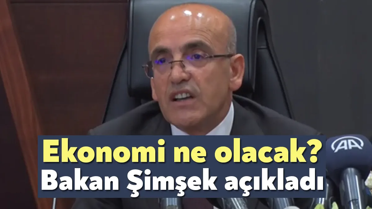 Hazine ve Maliye Bakanlığı'nda Mehmet Şimşek görevini Nureddin Nebati'den devraldı.