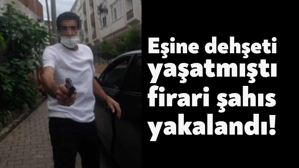 Kocaeli'de 2 gün önce boşanma aşamasındaki eşinin önünü silahla kesen