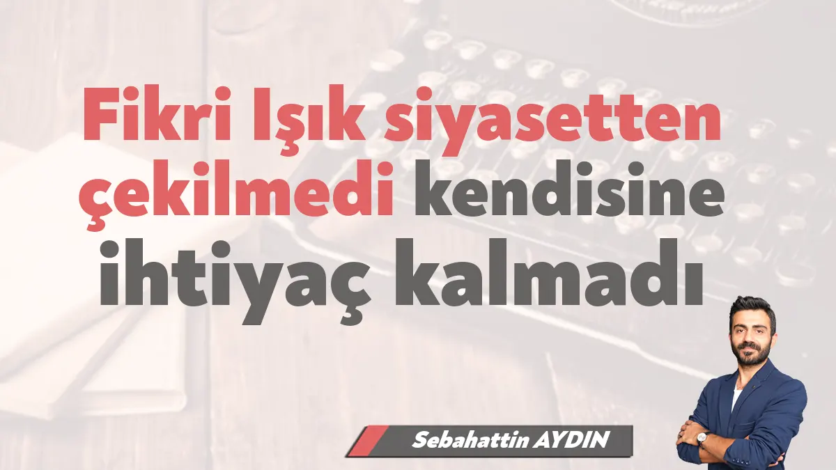 Kocaeli siyaset tarihinde en önemli görevlere gelen isimlerden biri. Geçmişte
