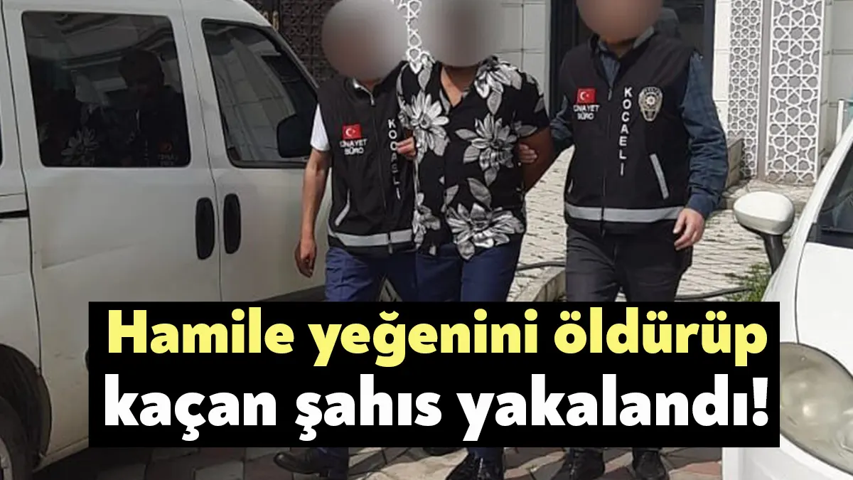 Kocaeli’de tartıştığı yeğenine kurşun yağdırarak öldüren, 9 yaşındaki çocuğu da