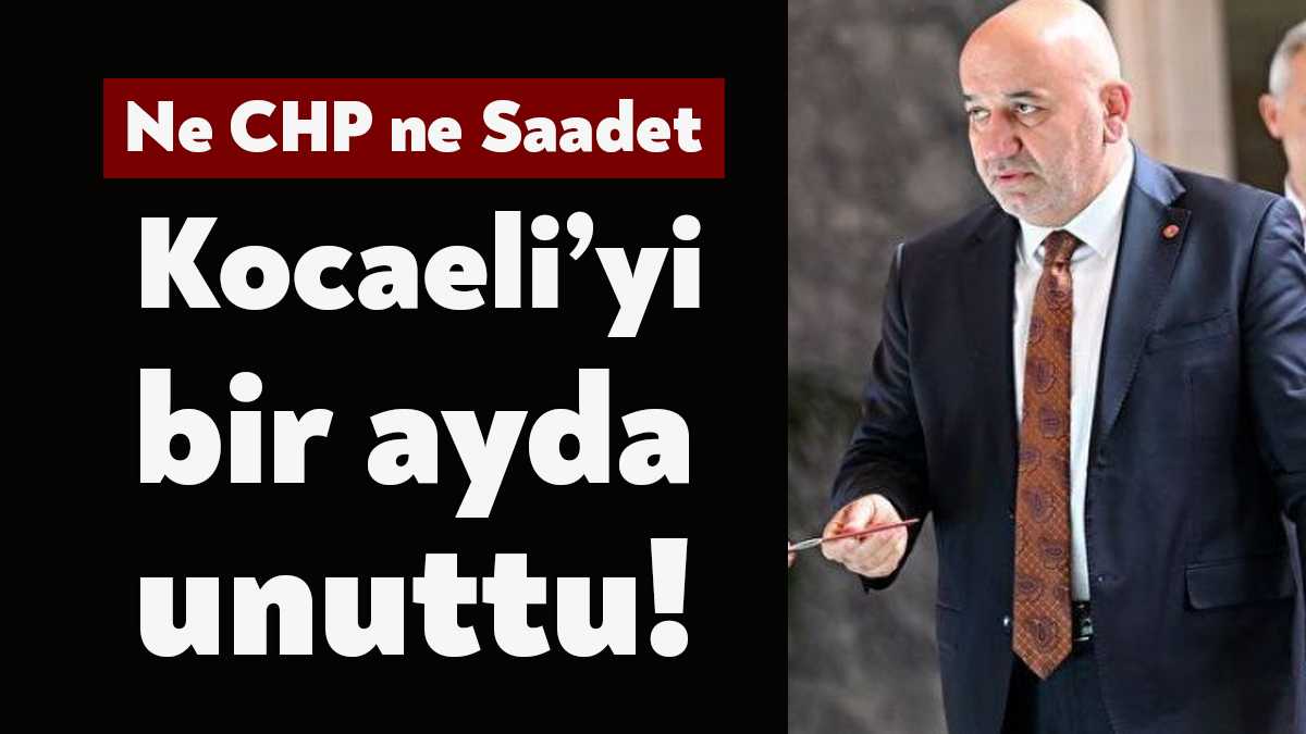 14 Mayıs seçimlerinde CHP'den Kocaeli 3. sıra milletvekili seçilen Saadet