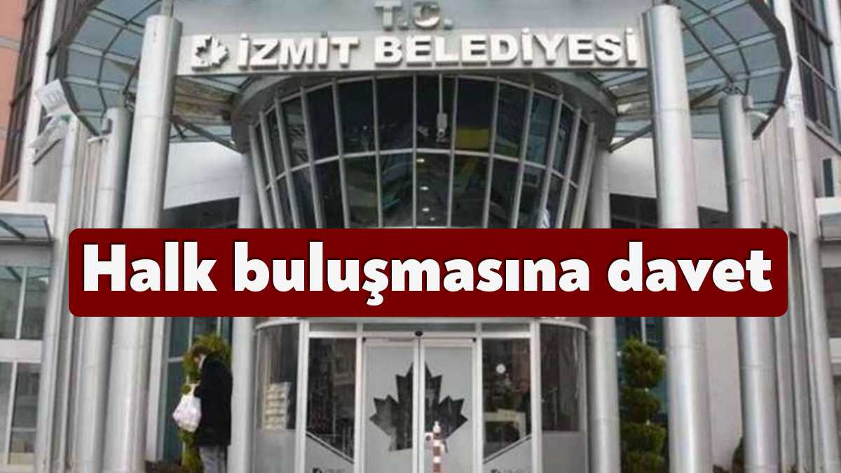 İzmit Belediyesi geleneksel hale gelen halk bayramlaşması programını Kurban Bayramının