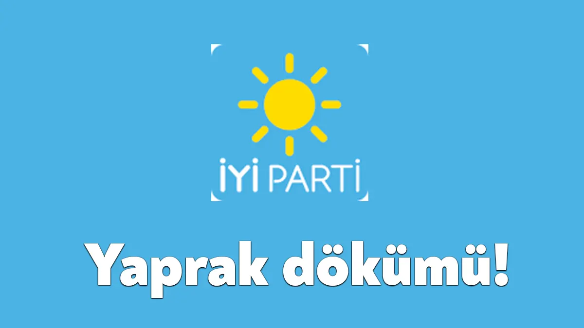 İYİ Parti’de Gebze ilçe başkanı Burak Uluköylü'nün ardından İYİ Parti