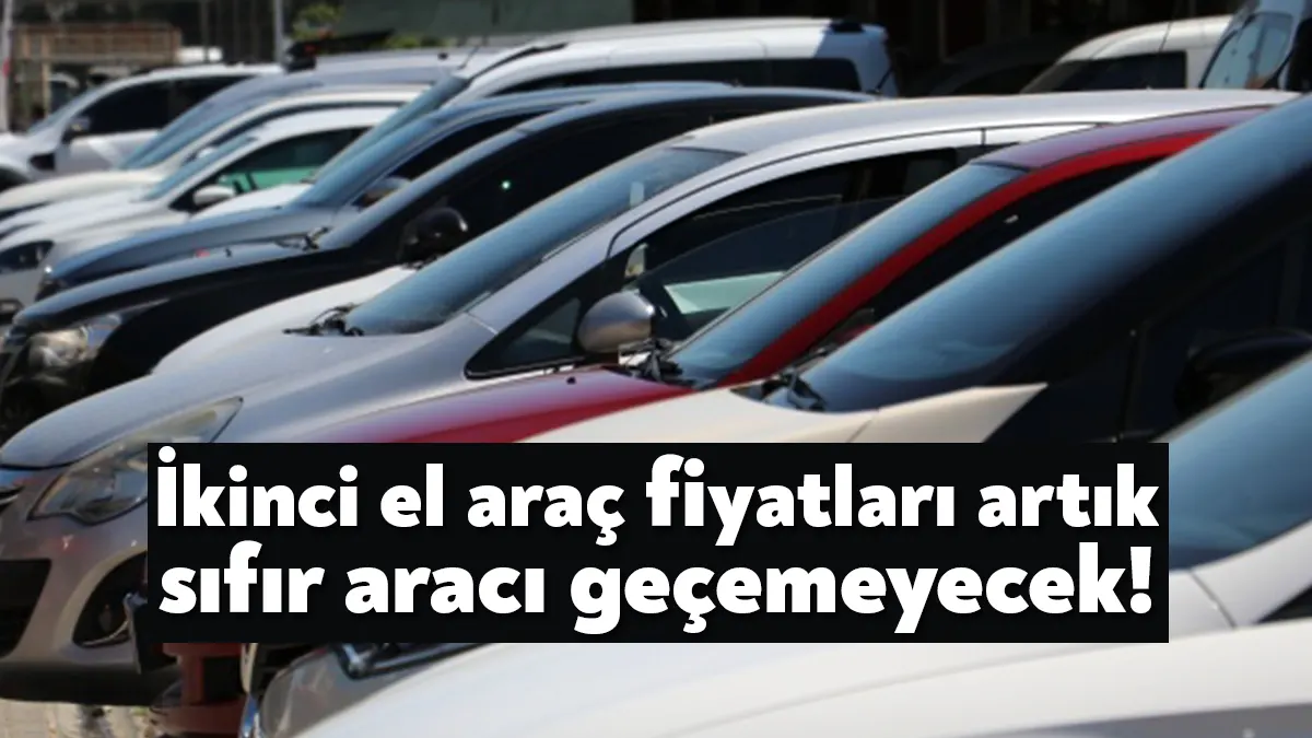 Ticaret Bakanı Ömer Bolat, internet ortamında satılan ikinci el araç
