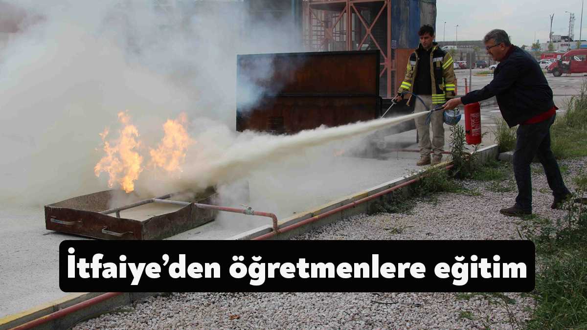 Kocaeli Büyükşehir Belediyesi İtfaiyesi, Milli Eğitim Bakanlığı koordinasyonunda 30 uzman