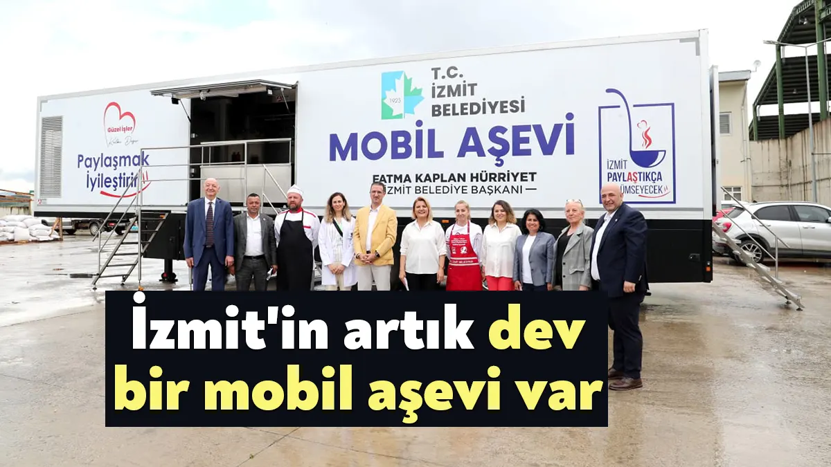 Sosyal belediyecilik anlayışıyla çalışmalarına devam eden İzmit Belediye Başkanı Fatma